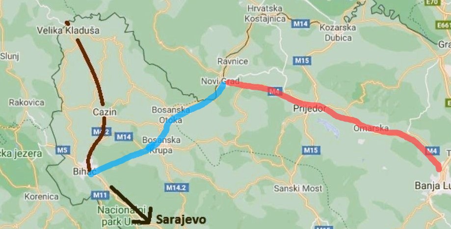 Ove godine pocinje gradnja  brze ceste Bihać – Cazin – Velika Kladuša – granica s Hrvatskom